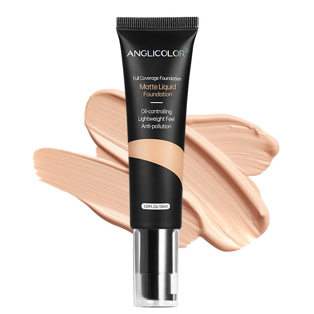 Flawless Finish Foundation, Improves Uneven Skin Tone, Lightweight, Medium Coverage & Semi-Matte, Vegan & Cruelty-Free