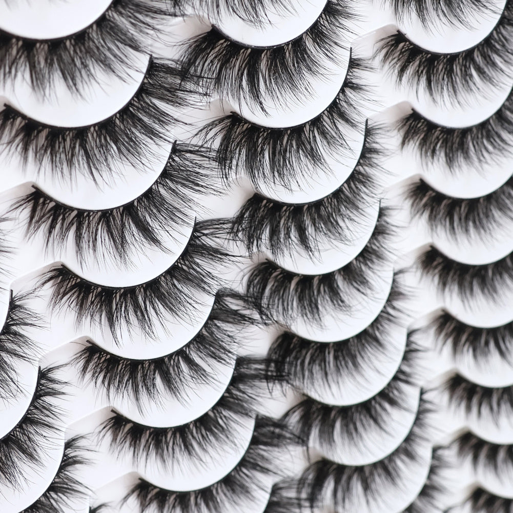 3D False Eyelashes Are Multi-layered, Realistic, Soft And Comfortable