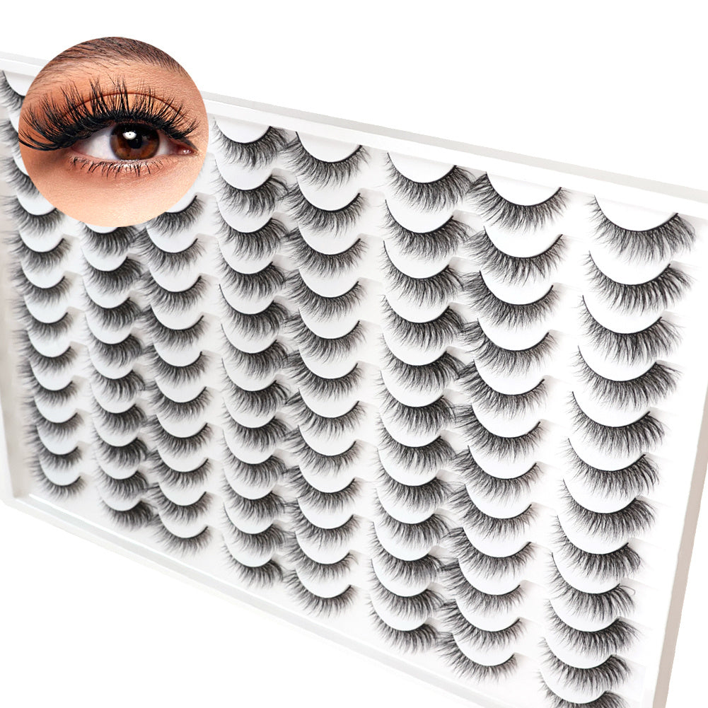 3D False Eyelashes Are Multi-layered, Realistic, Soft And Comfortable
