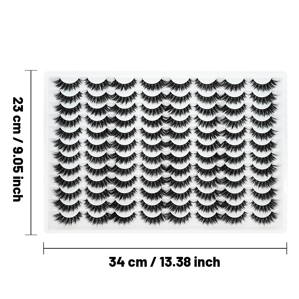3D False Eyelashes Are Multi-layered, Realistic, Soft And Comfortable