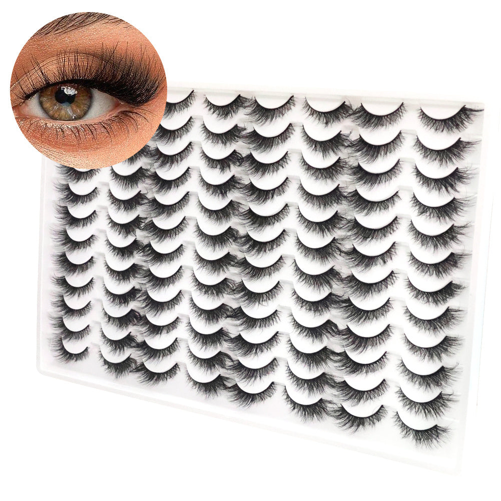 3D False Eyelashes Are Multi-layered, Realistic, Soft And Comfortable