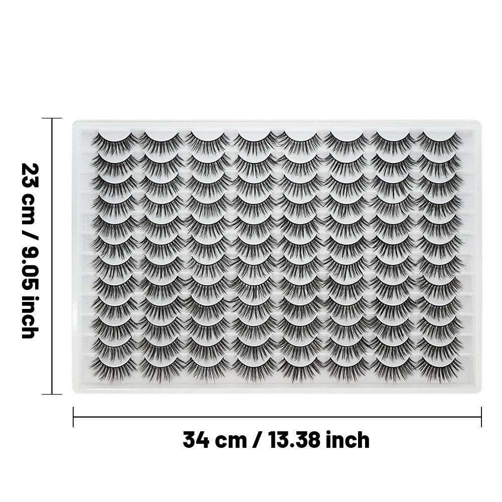 3D False Eyelashes Are Multi-layered, Realistic, Soft And Comfortable