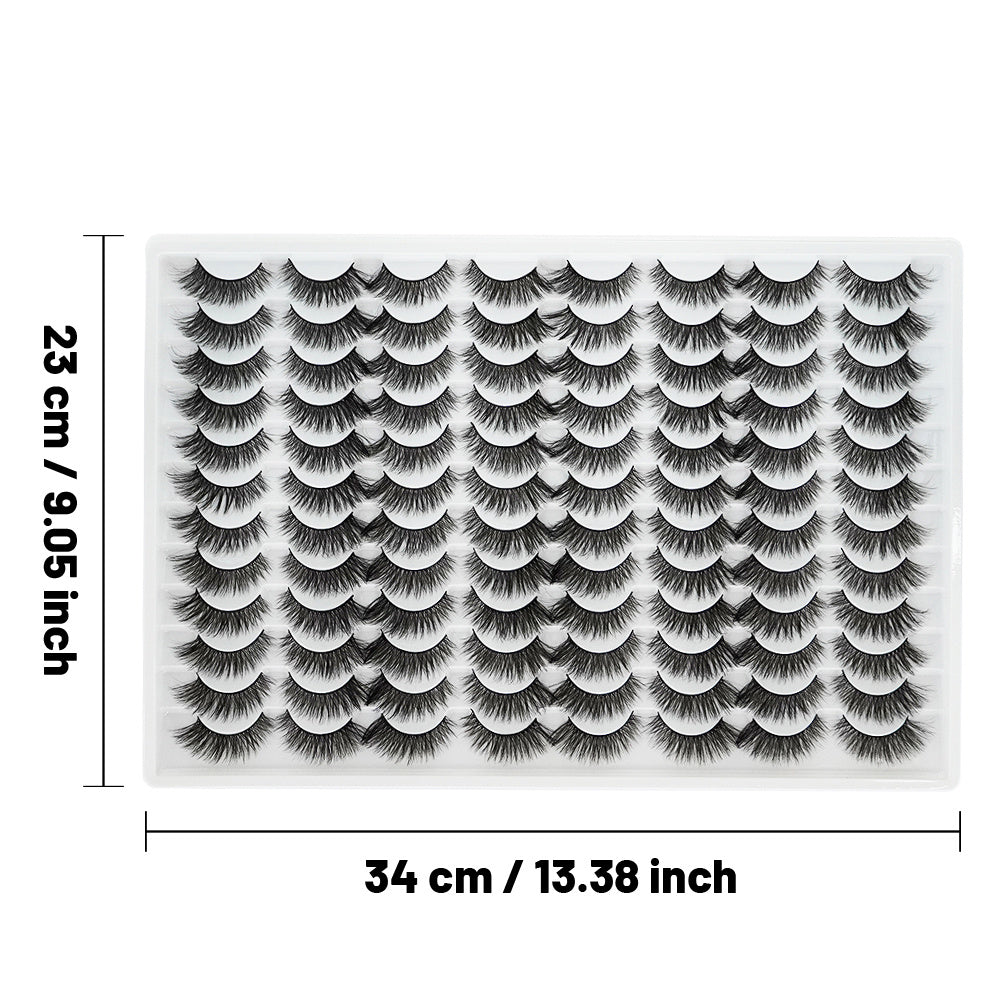 3D False Eyelashes Are Multi-layered, Realistic, Soft And Comfortable
