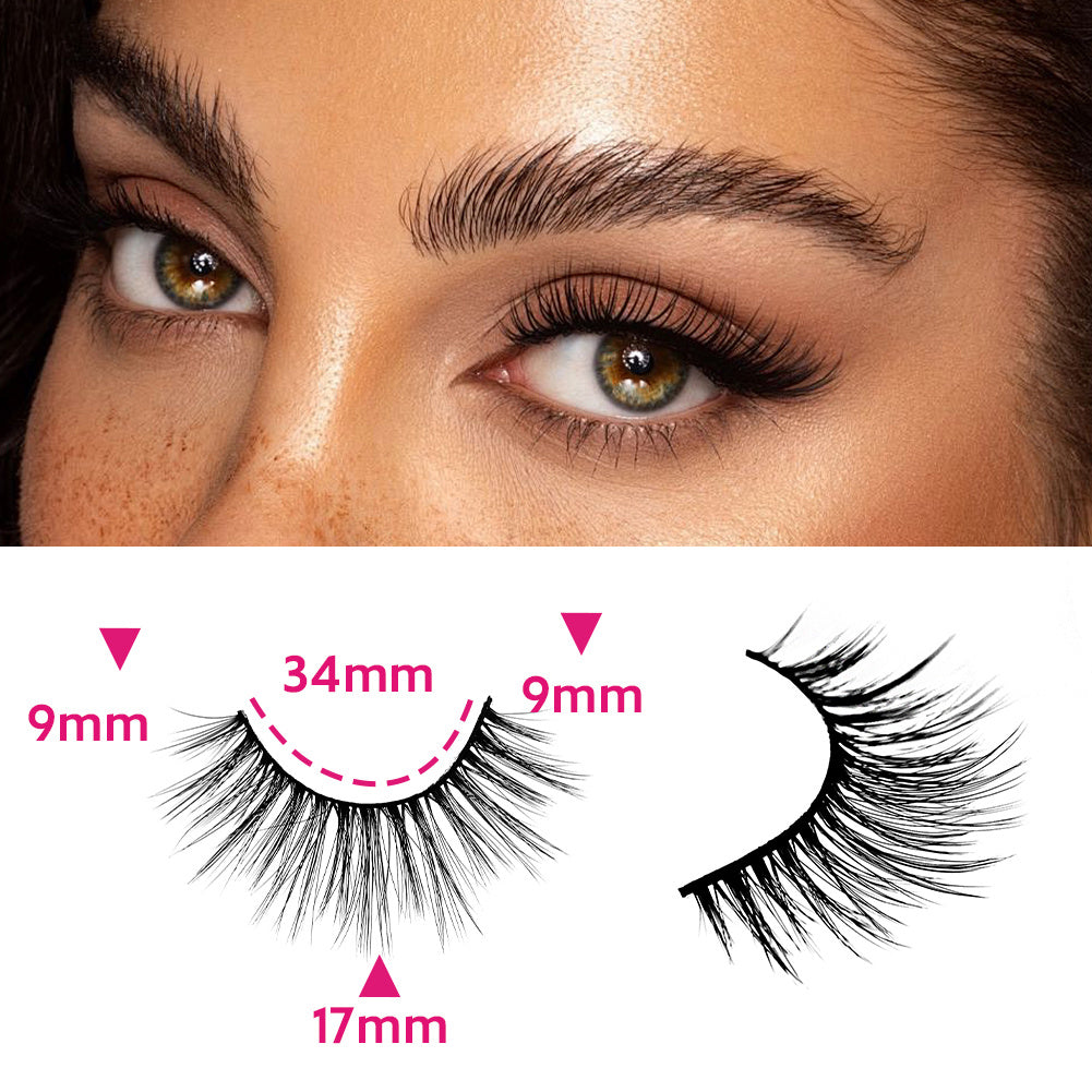 3D False Eyelashes Are Multi-layered, Realistic, Soft And Comfortable