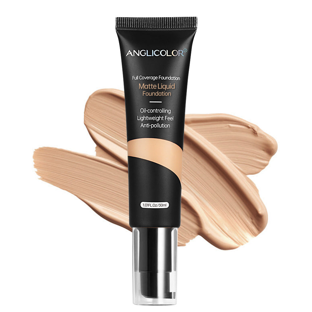 Flawless Finish Foundation, Improves Uneven Skin Tone, Lightweight, Medium Coverage & Semi-Matte, Vegan & Cruelty-Free