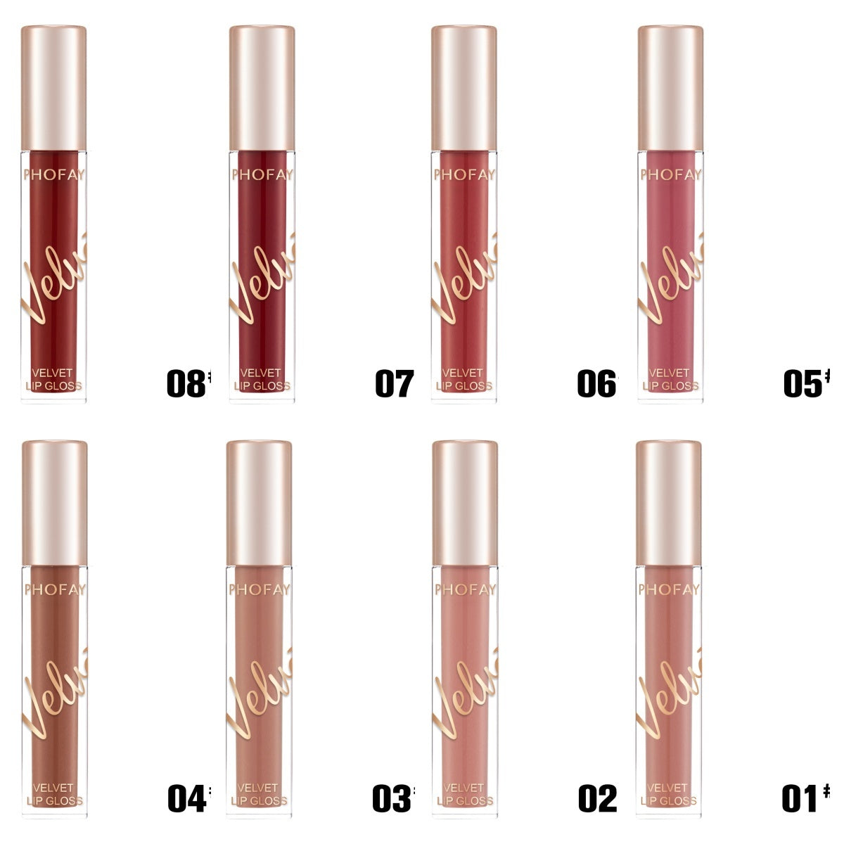 PHOFAY Velvet Lip Gloss